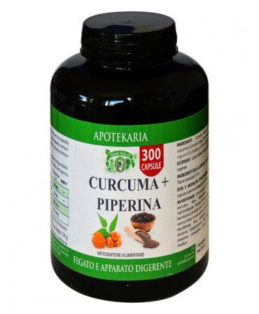 Curcuma+Piperina 300 capsule